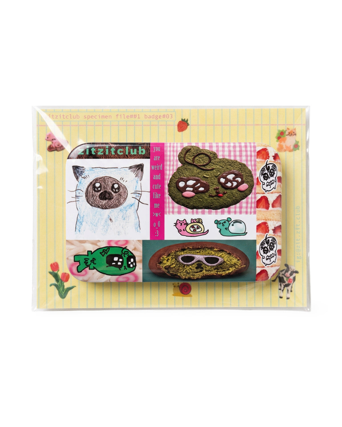 🍓 specimen badge #03 🍓