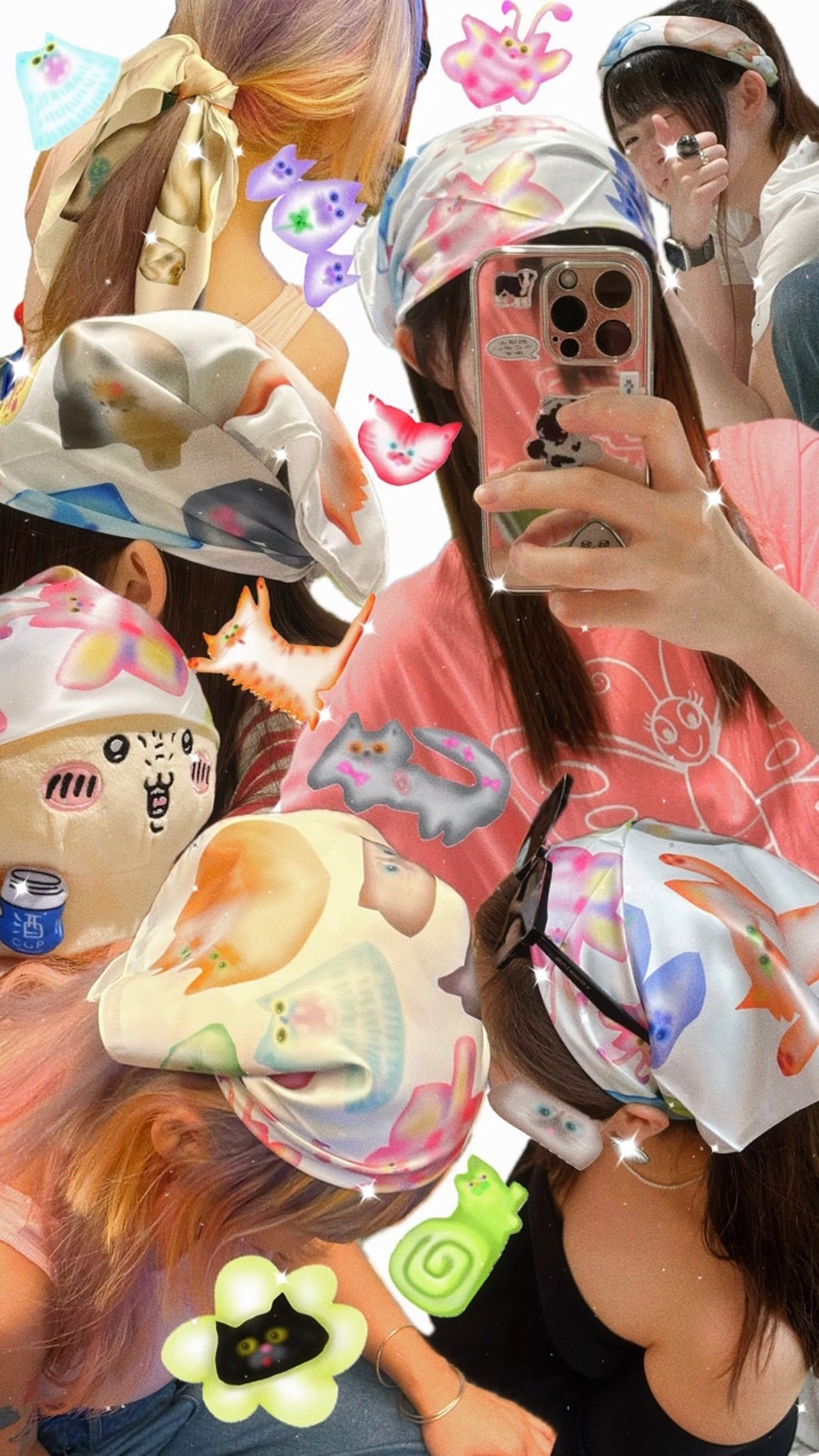 🐈口苗喵頭巾Meow Bandana🐈