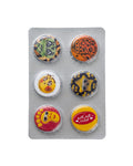 💊mini pill pin💊 (🏀yellow🏀set of 6)