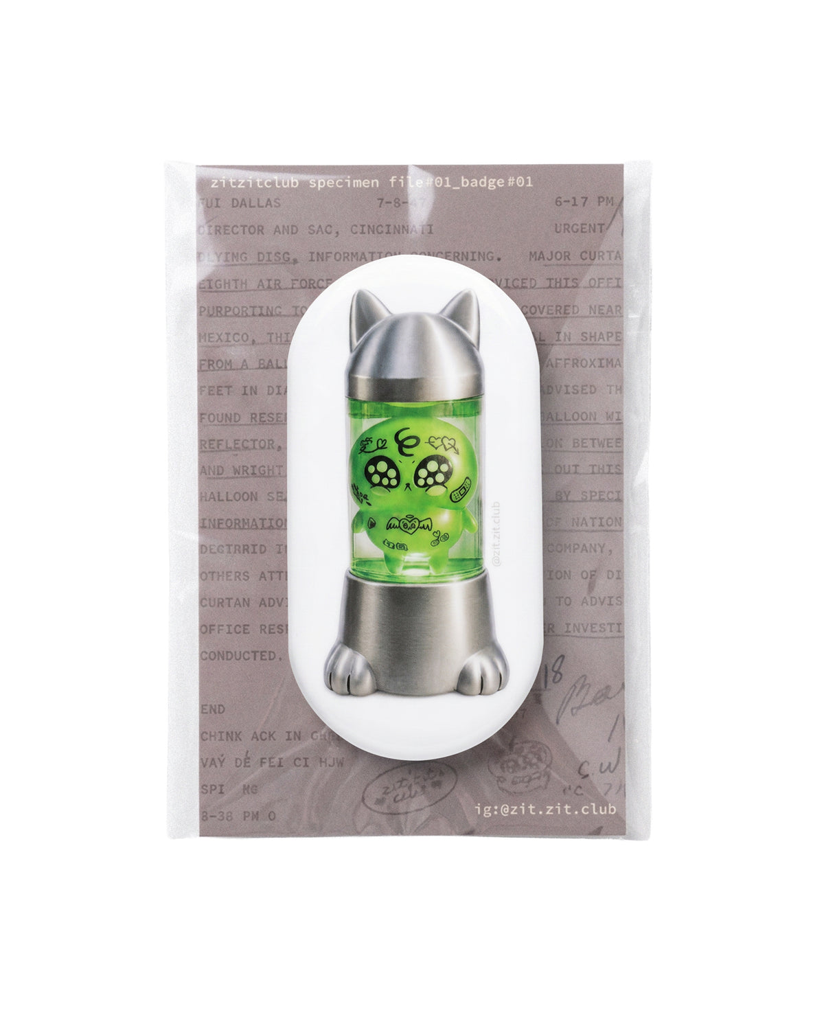 🧪 specimen badge #01 🧪
